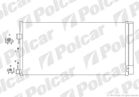 6039K8C1 Polcar Конденсатор кондиціонера