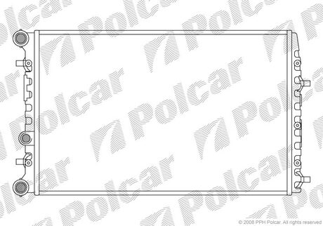 691308A5 Polcar Радиатор охолодження