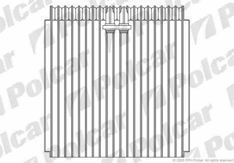 8176P81 Polcar Випаровувач кондиціонера