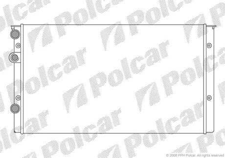 953808A6 Polcar Радиатор охолодження