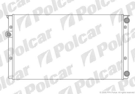953808A8 Polcar Радиатор охолодження