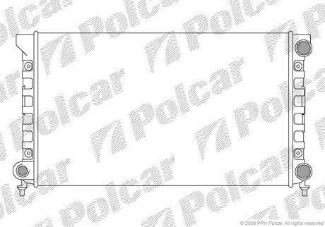 954608A4 Polcar Радиатор охолодження