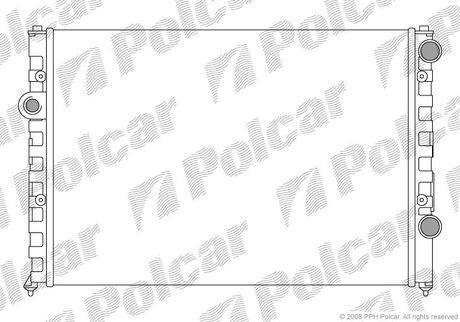 954708A1 Polcar Радиатор охолодження