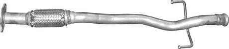 1064 POLMOSTROW Труба приемная алюминизированная сталь Hyundai Getz 1.1 (10.64) Polmostrow