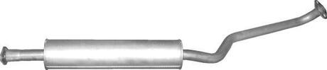 1538 POLMOSTROW Глушитель алюм. сталь, средн. часть Nissan Primera 1.8i-16V 05/02-07 (15.38) Pol