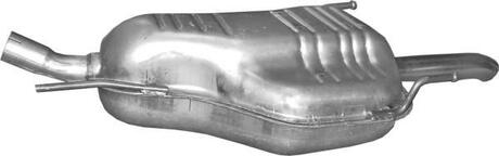 17625 POLMOSTROW Глушитель (задняячасть) алюминизированная сталь Opel Zafira A 1.8 (03-05) (17.62