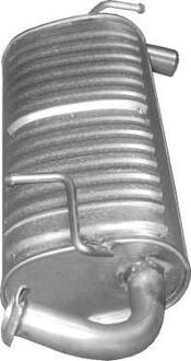 25.58 POLMOSTROW Глушитель алюм. сталь, задн. часть Suzuki Jimny 1.3 Off-Road 4WD 08/05- (25.58) Polmostrow