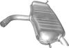 Глушитель (задняячасть) алюминизированная сталь VW Touran 1.6 (03-08) (30.150) P 30150