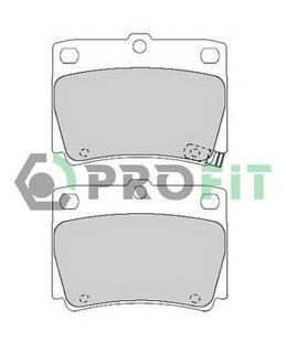 50001570 PROFIT Колодки тормозные дискові