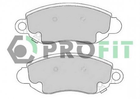 50001881 PROFIT Колодки тормозные дискові
