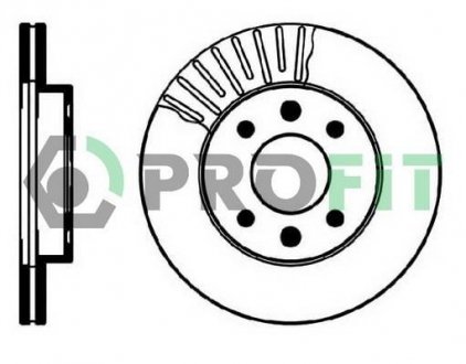 Диск гальмівний PROFIT 50100158