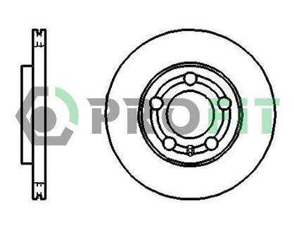 50101164 PROFIT Диск тормозной