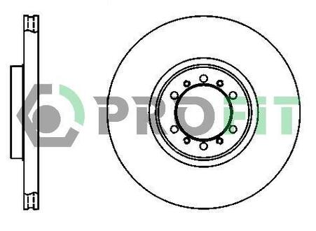 5010-1212 PROFIT Диск тормозной