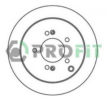 50101493 PROFIT Диск тормозной