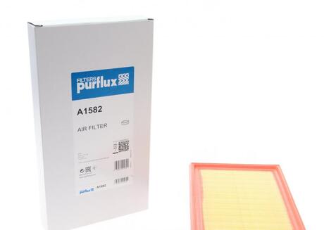 A1582 Purflux Фильтр воздушный Purflux