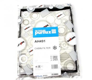 AH491 Purflux Фильтр салона Hyundai Elantra 1.6-2.0/2.0 CRDI 00-06