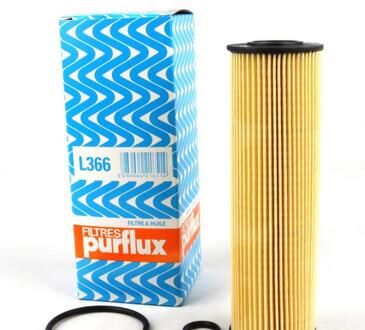 L366 Purflux Фильтр масляный Purflux