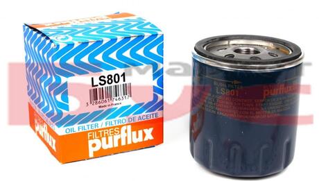 LS801 Purflux Фільтр мастильний