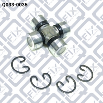 Q0330035 Q-FIX КРЕСТОВИНА КАРД ВАЛА MITSUBISHI PAJERO II V14W-V55