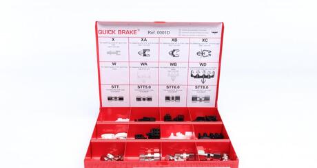 0001D QUICK BRAKE Комплект cоединителей