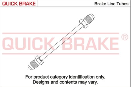 0200 A-A CU QUICK BRAKE Трубка тормA/A/0200