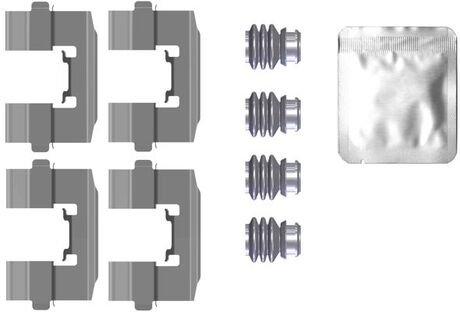 ZESTAW INST. KLOCKрW HAM. FORD P. FIESTA 1,0-1,6 13- QUICK BRAKE 1090115