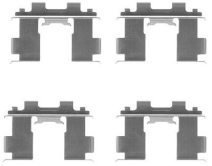 109-1205 QUICK BRAKE Монтажний набір гальмівної колодки
