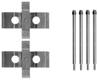 109-1611 QUICK BRAKE Комплектующие колодки дискового тормоза