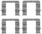 Комплект монтажный тормозных колодок 109-1744