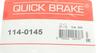114-0145 QUICK BRAKE Ремкомплект суппорта (фото 7)