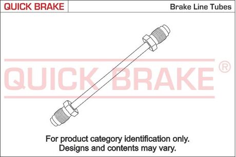 Przewуd ham.CU A6/PUNTO/P406 P306/CLIO/GOLF 2/POLO/PASSAT/BMW E21/ QUICK BRAKE CU0540AA