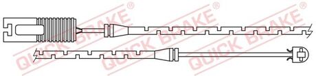 WS 0105 A QUICK BRAKE Датчик зносу,гальм.колодки