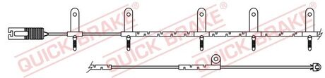 WS0216A QUICK BRAKE Датчик зносу гальмівних колодок(дискових)