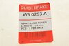WS0253A QUICK BRAKE Датчик зносу,гальм.колодки (фото 6)