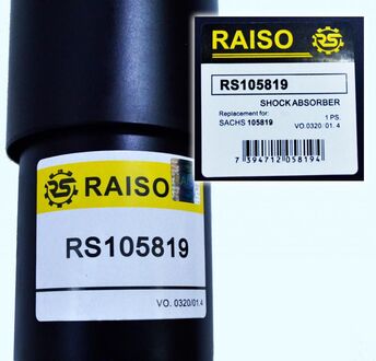 RS105819 Raiso Амортизатор передній (посилений) T4 91-03 (масл.)