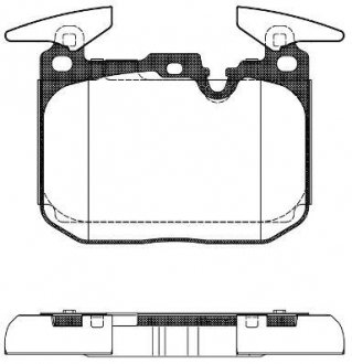 2149100 ROADHOUSE Колодки тормозніе передн.BMW F20-F36 2012- /brembo/