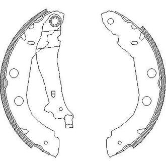 441500 ROADHOUSE Тормозные колодки (набір)