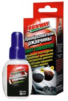 RW0362 RUNWAY RUNWAY 0.03л RUST CONVERTER Средство для борьбы и локализации корозии