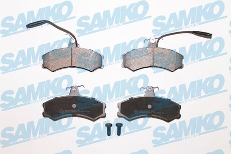 5SP012 SAMKO Тормозные колодки, дискове гальмо (набір)