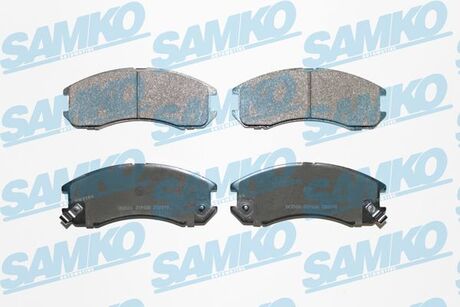 5SP036 SAMKO Комплект тормозных колодок дисковый тормоз