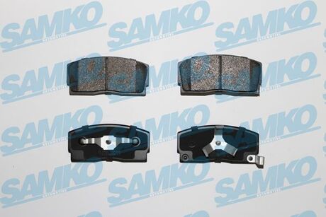 5SP055 SAMKO Тормозные колодки, дискове гальмо (набір)