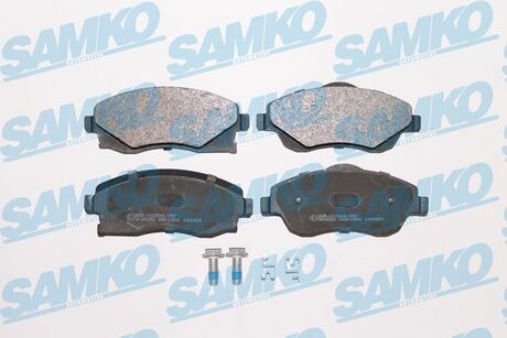 5SP1004 SAMKO Колодки тормозные передние 01-04 (тип LUCAS)