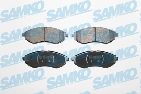 5SP1080 SAMKO Тормозные колодки, дискове гальмо (набір)