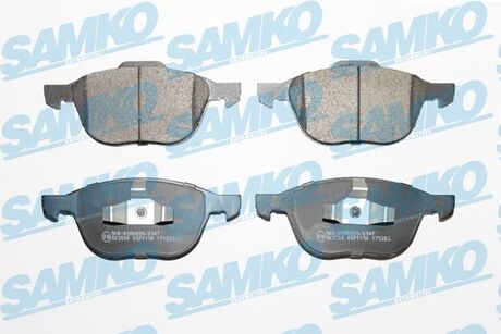 5SP1190 SAMKO Тормозные колодки, дискове гальмо (набір)