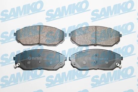 5SP1207 SAMKO Тормозные колодки, дискове гальмо (набір)