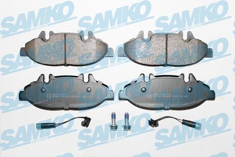5SP1228 SAMKO Тормозные колодки, дискове гальмо (набір)