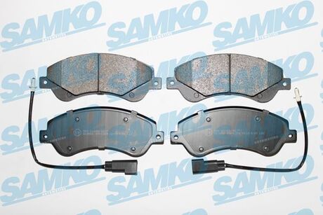 5SP1259 SAMKO Тормозные колодки, дискове гальмо (набір)