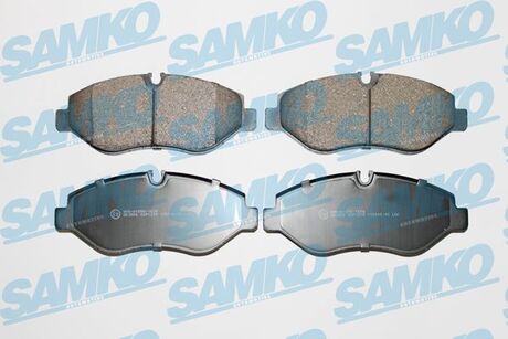5SP1275 SAMKO Тормозные колодки, дискове гальмо (набір)