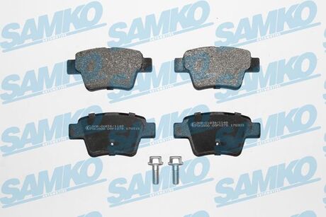 Колодки тормозные SAMKO 5SP1278