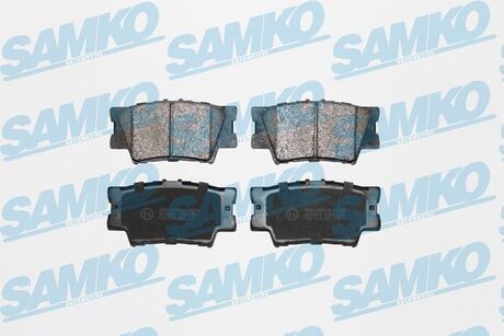 5SP1281 SAMKO Тормозные колодки, дискове гальмо (набір)